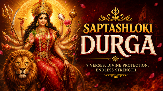 Saptashloki Durga | 7 Powerful Shlokas of Goddess Durga — Vedalaya video course