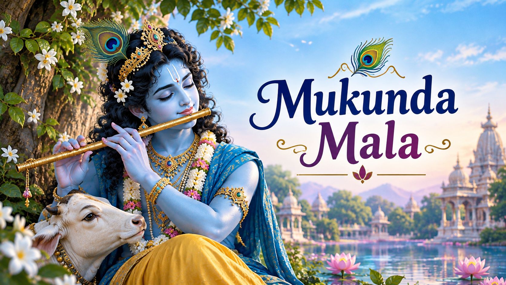 Mukunda Mala Stotram | Krishna Devotional | Lord Mukunda — Vedalaya video course