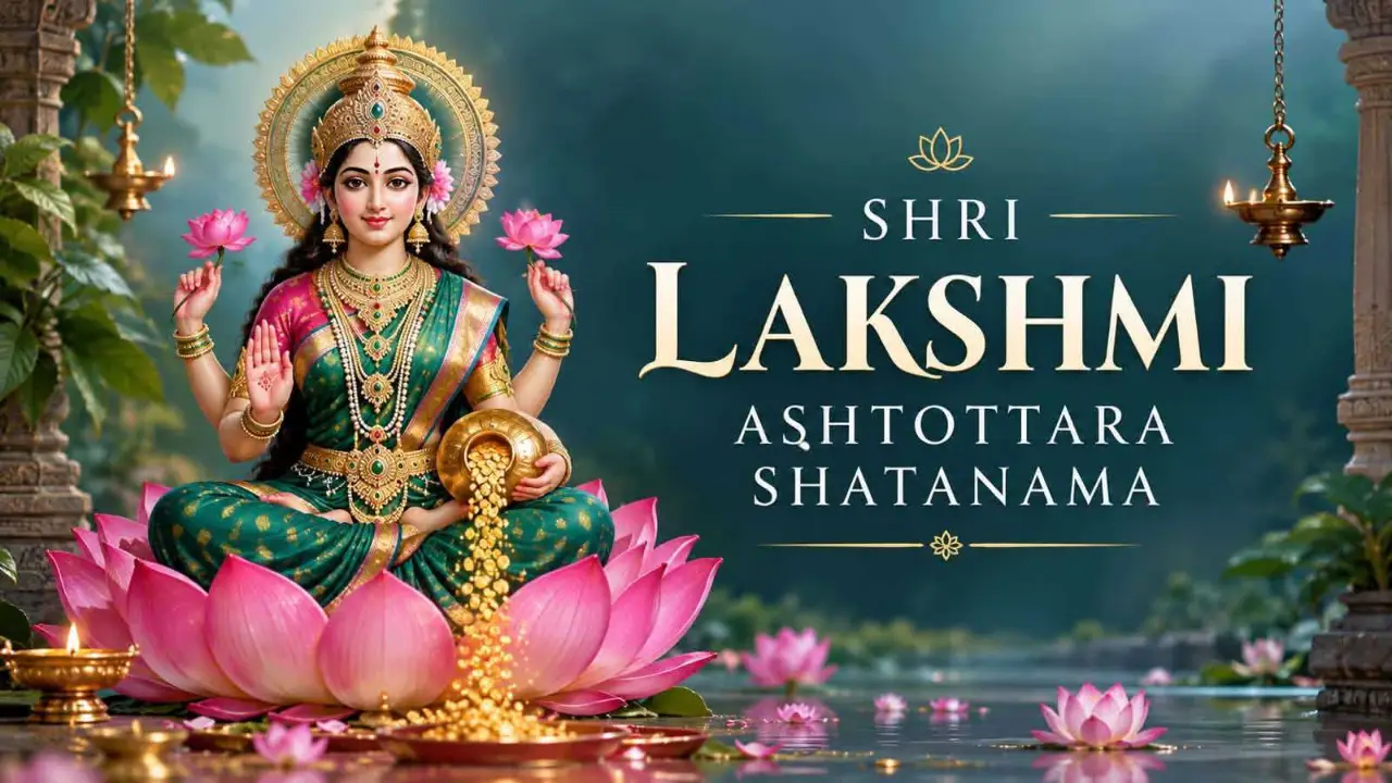 Sri Lakshmi Ashtottara Shatanama Stotram (108 Names) | Powerful Mantra for Wealth & Peace — Vedalaya video course